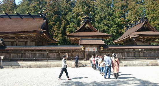 熊野本宮大社境内