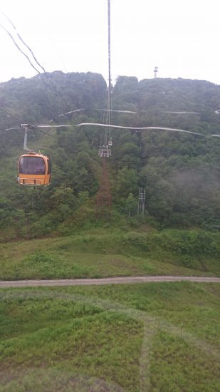 白馬岩岳ロープウェイその2