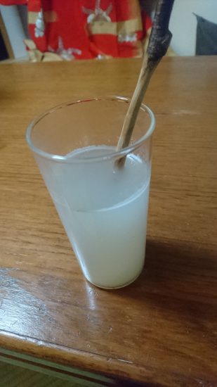 焼酎蕎麦湯割