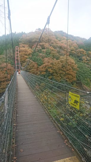 多良峡吊り橋3序盤